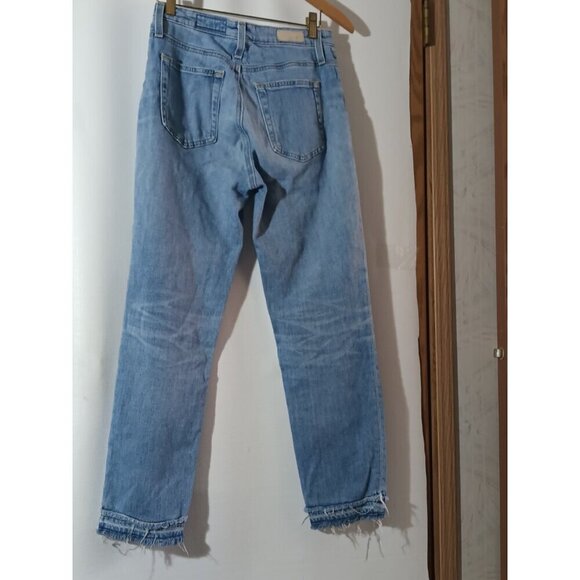 AG Adriano Goldschmied Jeans 28 ISABELLE Hi-Rise Straight Crop AG-ed 28 x 27 RAW - Picture 6 of 12